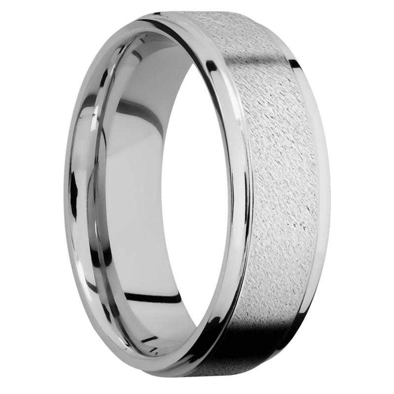 Palladium Silver + Anglestone , Polish Finish