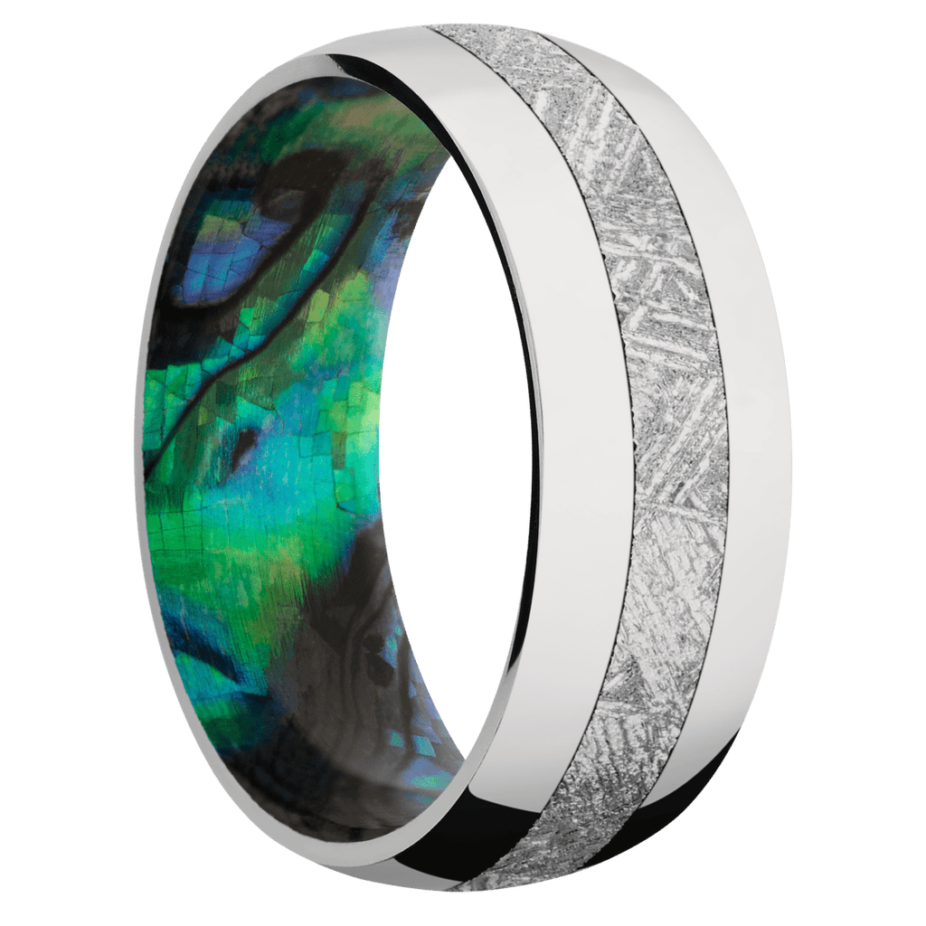 Platinum + Polish Finish + Abalone