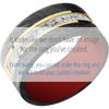 10K Yellow Gold + Polish Finish + USMC Red