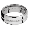14K White Gold + Polish , Polish Finish