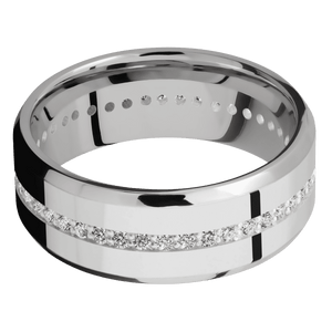 14K White Gold + Polish , Polish Finish