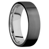 Zirconium + Bead Finish + Palladium Silver