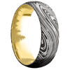 Marble + Acid Finish + 10K Yellow Gold