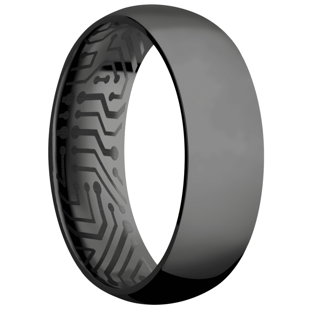 Zirconium + Polish Finish