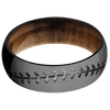 Zirconium + Polish Finish + Teak