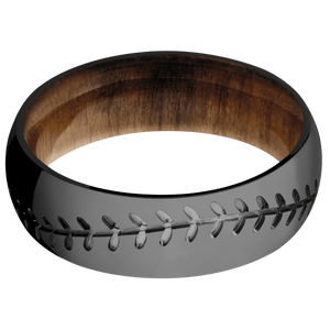 Zirconium + Polish Finish + Teak