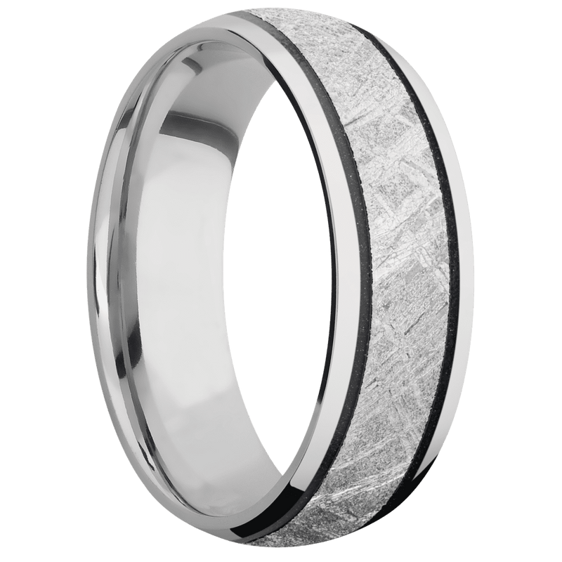 14K White Gold + Polish Finish