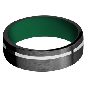 Zirconium + Satin , Satin Finish + Green
