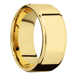 22K Yellow Gold + Polish , Polish Finish
