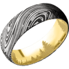 Marble + Acid Finish + 10K Yellow Gold