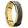 14K Yellow Gold + Polish Finish