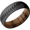 Zirconium + Bead Finish + Teak