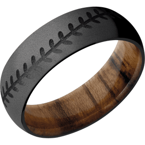 Zirconium + Bead Finish + Teak
