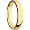 14K Yellow Gold + Polish Finish