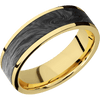 14K Yellow Gold + Polish Finish