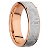 14K Rose Gold + Polish Finish