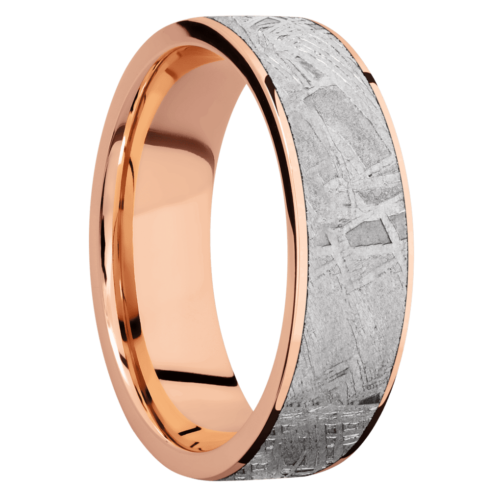 14K Rose Gold + Polish Finish