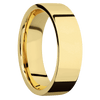 14K Yellow Gold + Polish Finish