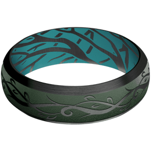 Zirconium + Anglesatin , Satin Finish + Teal
