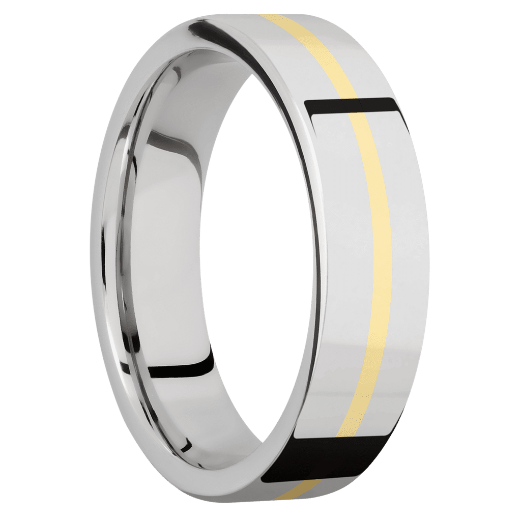 Palladium Silver + Polish Finish