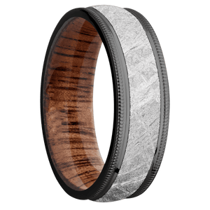 Zirconium + Polish Finish + Koa