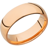 18K Rose Gold + Polish Finish