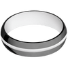 Zirconium + Polish Finish + White