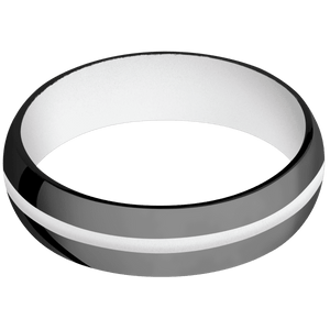 Zirconium + Polish Finish + White