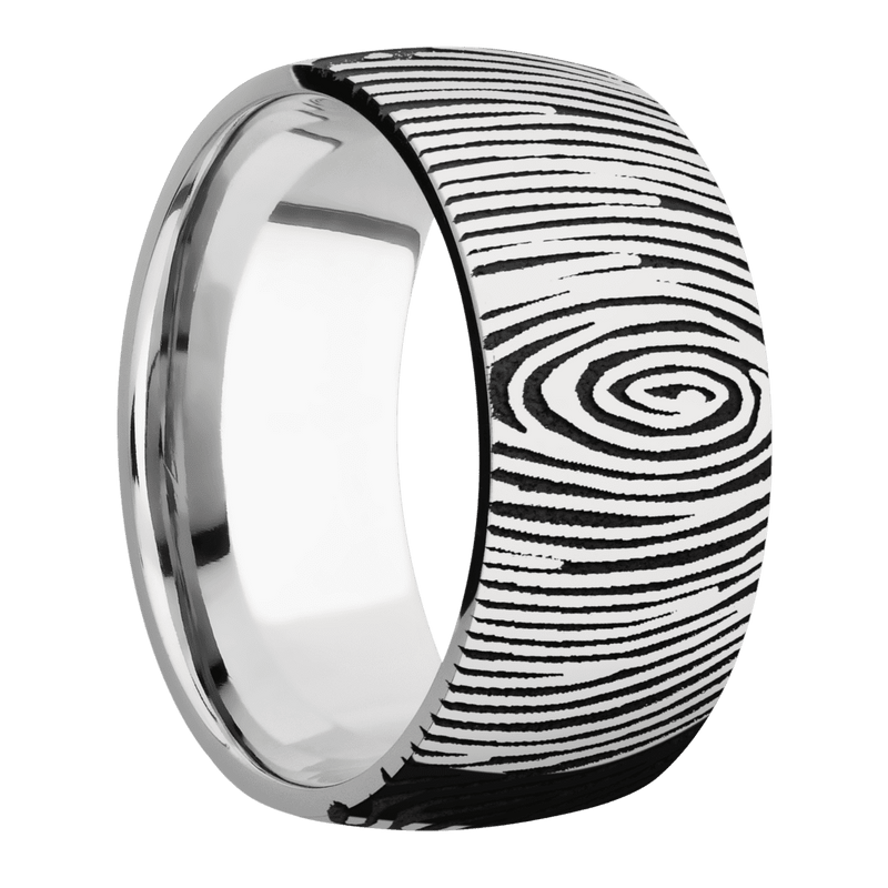 10K White Gold + Polish Finish