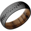 Zirconium + Polish Finish + Teak