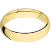 10K Yellow Gold + Polish Finish