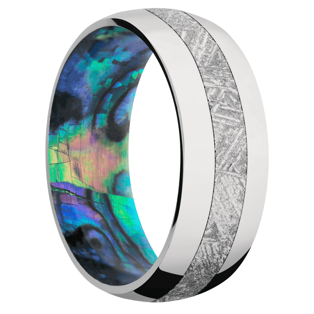 Platinum + Polish Finish + Abalone