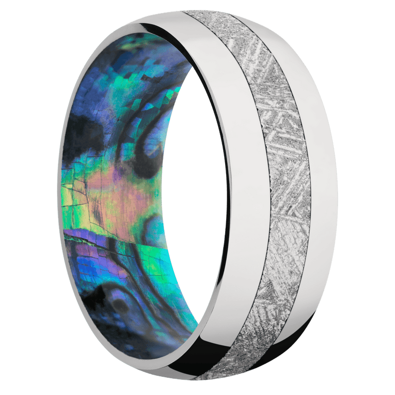 Platinum + Polish Finish + Abalone