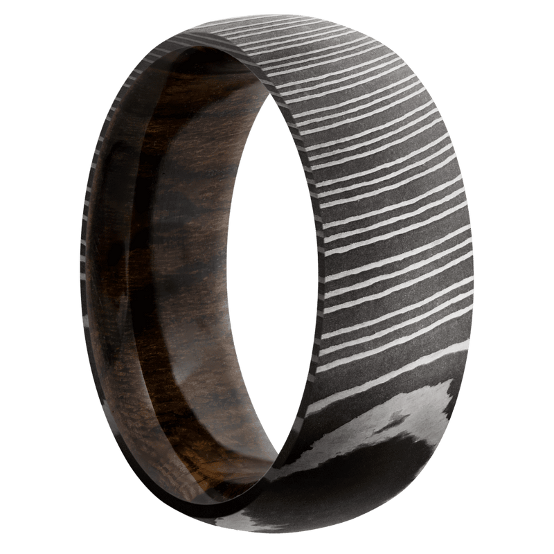 Damascus + Acid Finish + Ziricote