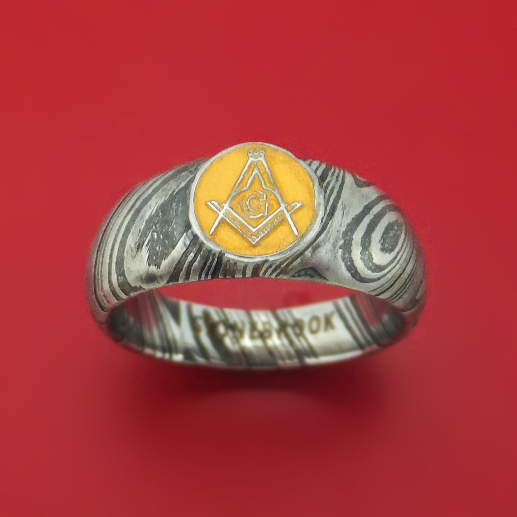 Gold Vintage Masonic Ring | FreemasonsShop.com
