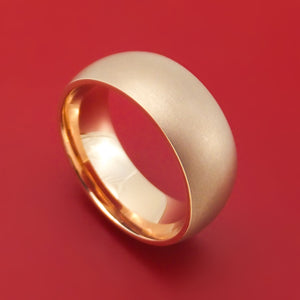 14k Rose Gold Ring Custom Made Band