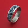 Titanium Ring With Cobaltium M3 Mokume Custom Made