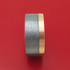 14K Gold and Tantalum Ring Custom Made Band