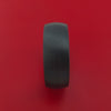 Black Zirconium with Red Anodized Sleeve Custom Made Band Choose Your Color