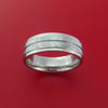 Cobalt Chrome Ring Distressed Finish Band Made to Any Sizing