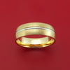 14k Yellow Gold and White Gold Band Custom Made Ring