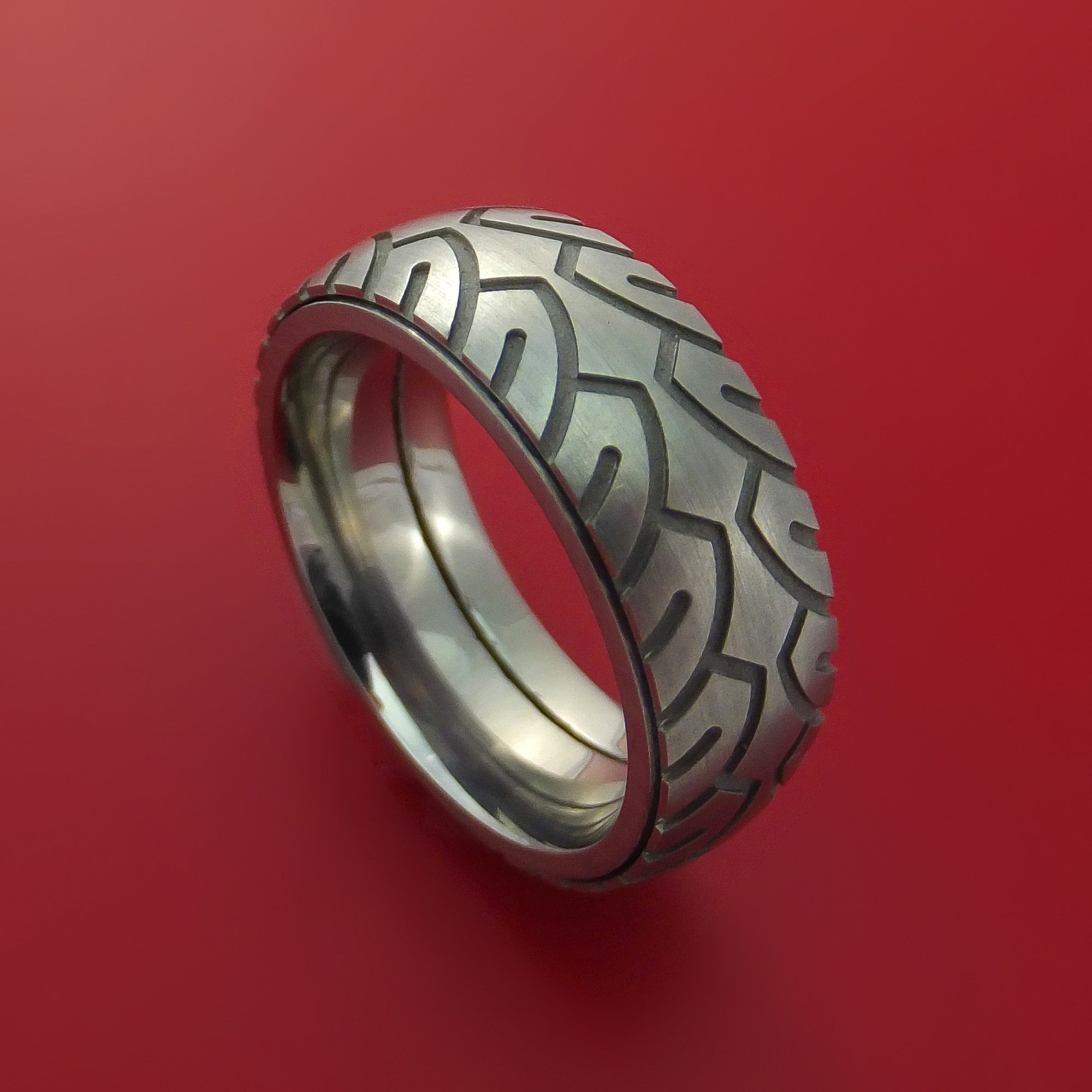 Buy Tire Tread Ring Online In India - Etsy India