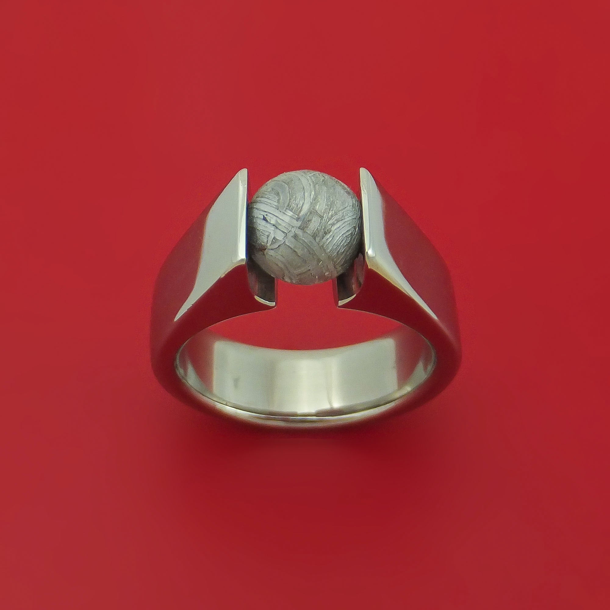 Buy Meteorite Raw Stone Ring, Authentic Meteorite Ring, Sikhote Alin  Meteorite 925 Silver Ring, Meteorite Rough Ring, Flower Band Rough Ring  Online in India - Etsy