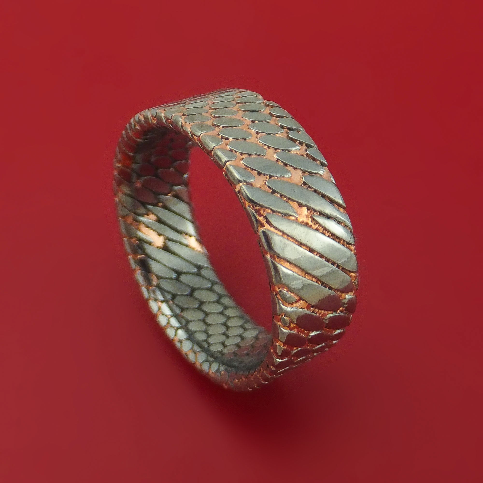 Superconductor Ring Custom Made Titanium-Niobium and Copper Band –  Stonebrook Jewelry