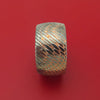 Wide Etched Superconductor Ring Custom Made Titanium-Niobium and Copper Band