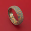 Superconductor Ring Custom Made Titanium-Niobium and Copper Band