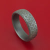 Tantalum Celtic Pattern Band Custom Made Ring by Benchmark