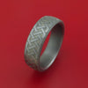 Tantalum Celtic Pattern Band Custom Made Ring by Benchmark