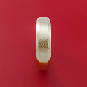 14k White Gold Ring Custom Made Band