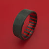 Solid Carbon Fiber Ring With Wood Sleeve Custom Made